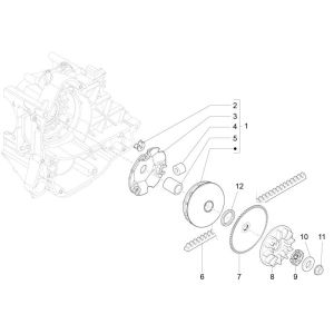 Variomatik Vespa Sprint 25km 4-Takt-2-Ventil