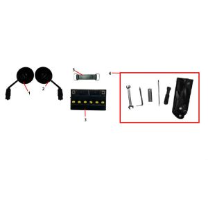 Batterie - Spiegel Edwards Tomorrow VX50S 4-Takt