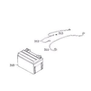 Batterie AGM Retro Extra braun