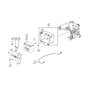Batterie Kymco Downtown 125i