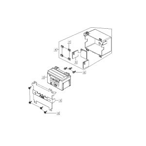 Batterie Kymco New Dink 4-Takt tiefes Ozeanblau