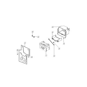 Batterie Kymco New Sento 4-Takt 50i rot