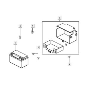 Batterie Kymco People One 125i
