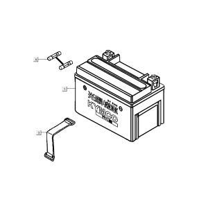 Batterie Kymco People S 4-Takt Elegance schwarz