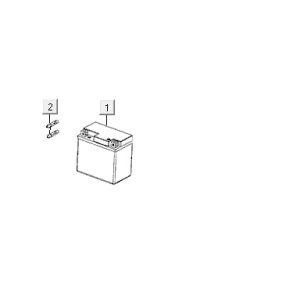 Batterie Kymco VP50 4t Wechselstrom techo Silber