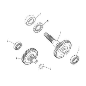 Hinterachse AGM Venom weiß