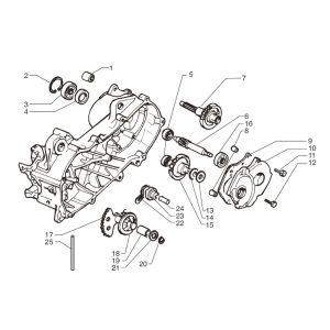 Hinterachse Beta Ark-Tribe AC weiß 2009 2-Takt
