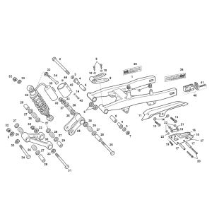 Schwinge Derbi Senda SM DRD - O.M.