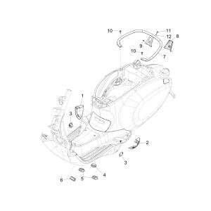 Heckträger Vespa Elettrica 25/KMH SCH E5 2021 (EMEA)