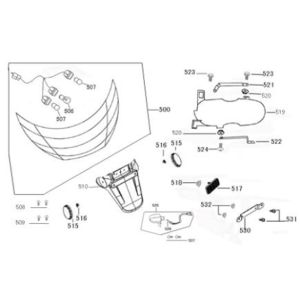 Rücklicht Berini Sprint weiß