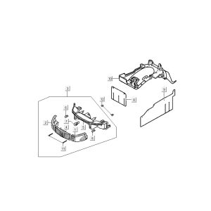 Rücklicht Kymco DJ 2-Takt Silber