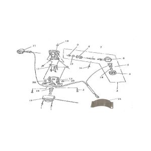 Rücklicht Turbo RG50 125 cc