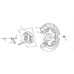 Hinterrad Pronto Amaro 125cc