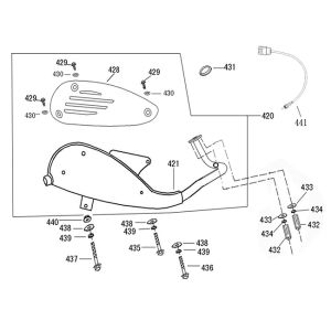 Auspuff China VX/Riva (EURO 4; nach 2018)