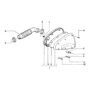 Luftfilter Gilera Runner 180cc FXR 2-Takt