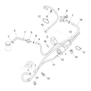 Piaggio Liberty 125 4-Takt 3V IE ABS-Verdunstungsschutzsystem (IGET Euro 5)