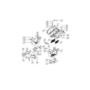 Kofferbox Kymco MXU 50