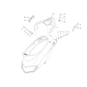 Gepäckträger Piaggio Liberty 2-Takt