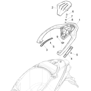 Piaggio Liberty 50 4-Takt-Heckgepäckträger (IGET Euro 5)