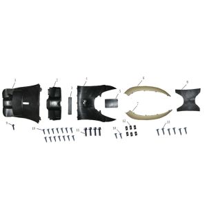 Legshield- Trittbrett Btc Jet 4-Takt