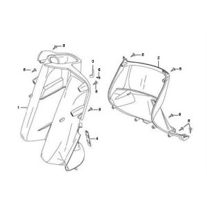 Legshield Giantco Sprint 4-Takt
