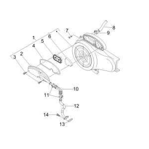 SLS Filter Piaggio New Fly 4-Takt 2-Ventil
