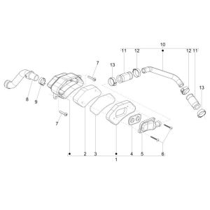 Luftfilter Vespa S 2-Takt