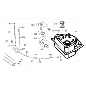 Benzintank Agm Veterano