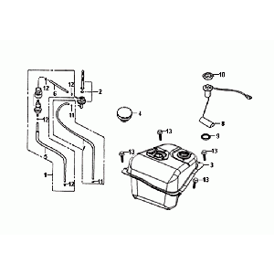 Sym Allo Euro4 (BK-5560S) Powertank, hellschwarz