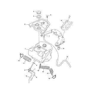 Benzintank Yamaha Neos 2-Takt (2003 bis 2008)