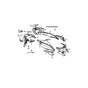 Beschichtung Sym Jet 14 schwarz (BK-007U)