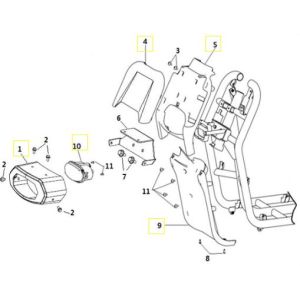 Goccia GEV2000 Frontplatte
