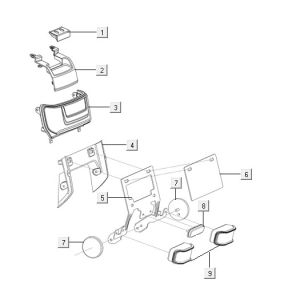 Rücklicht Niu NQI Cargo