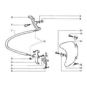 Tankhaube Gilera Runner 180cc FXR 2-Takt