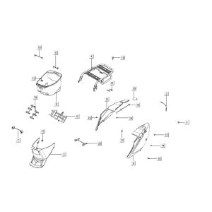 Buddybak Kymco Carry 4-Takt-Einspritzung euro4 weiß