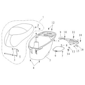 Buddybak /Sattel Agm Supreme