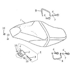 Buddyseat Berini Bella Milano anthrazit