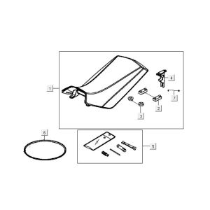 Kumpel Sitz Kymco MXU 50