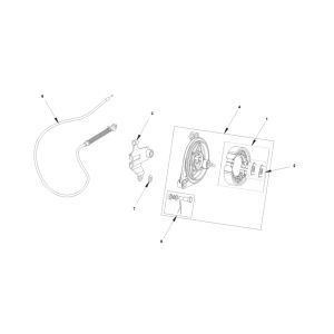 Bye-Bike Hinterradbremse-Bye Bike Achterrem