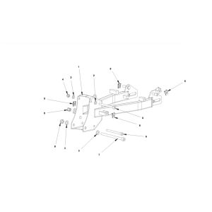 Bye-Bike Hinterradgabel-Bye-Bike Achtervork