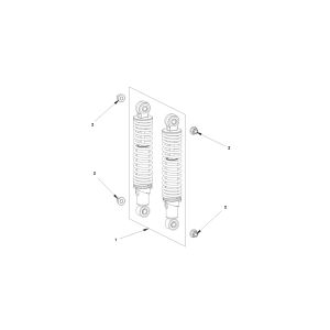 Bye-Bike Stoßdämpfer-Bye Bike Schokbreker