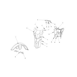 Bye-Bike Schutzblech-Bye-Bike Spatbord