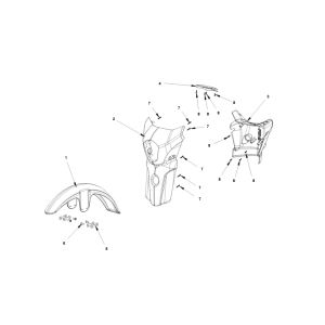 Bye-Bike Schutzblech-Bye Bike Spatbord