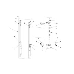 Bye-Bike Vorderradgabel-Bye-Bike voorvork
