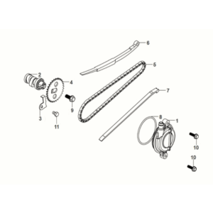 Sym Mio 50I E5 Nockenwelle