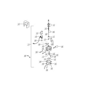 Vergaser - Choke Kymco People 2-Takt dunkelgrau