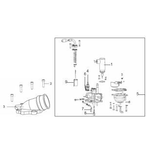 Vergaser Generic Ideo cream 2007 2-Takt 25