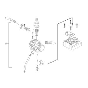 Vergaser Kymco Agility City 16 200i