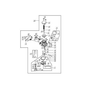 Vergaser Kymco Like 4-Takt Tecno Silber wie T T 2015