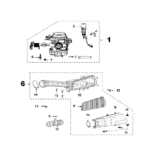 Vergaser Peugeot V-clic Orange